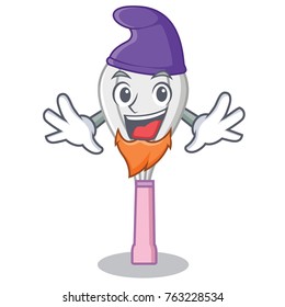 Elf whisk character cartoon style