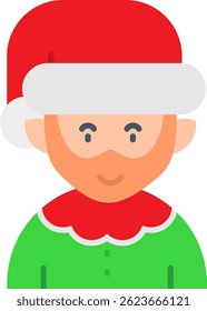 Elfie Line vector Icon Design