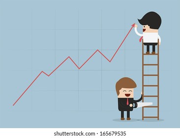 Eliminate the business rival, VECTOR, EPS10