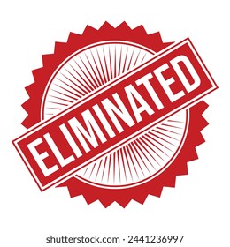 Eliminated Rubber stamp Design art Illustration 