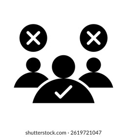 Elimination Icon Element For Design