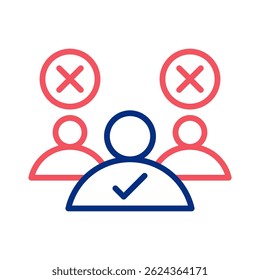 Elimination Icon Element For Design
