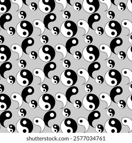 elips pattern make black  white colour convention  