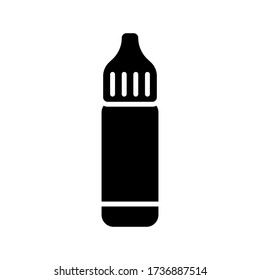 E-Liquid icon vector design templates on white background
