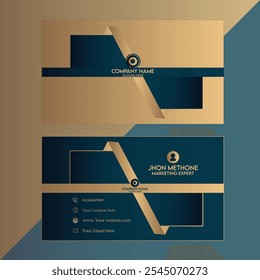 Elite Marketing Business Card – This professional business card design combines elegance with functionality, ideal for modern marketing professionals and agencies. 
