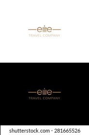 Elite Travel Company Logo Teamplate.