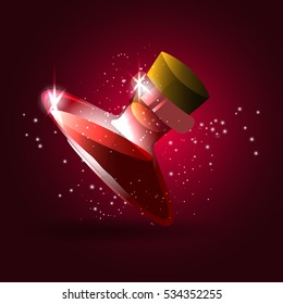 Elixir bottle game. Vector illustration.