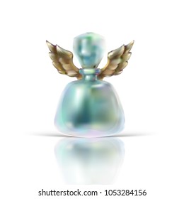elixir of fantasy games for a bottle vector