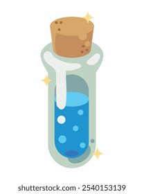 elixir tube video games item isolated