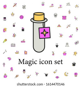 elixir in vitro icon. magic icons universal set for web and mobile