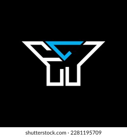 Diseño creativo del logo de la carta de ELJ con gráfico vectorial, logo simple y moderno de ELJ.