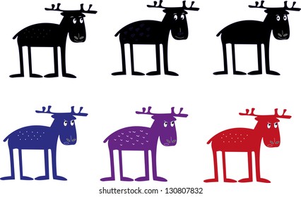 elk cartoon