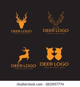 elk deer logo icon vector templateelk deer logo icon vector template.