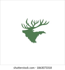 elk logo designs for animal care and farm logo icon and symbol