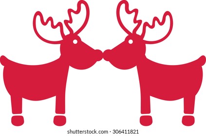 Elk in love