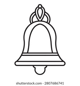 ell with a crown on top simple icon design
