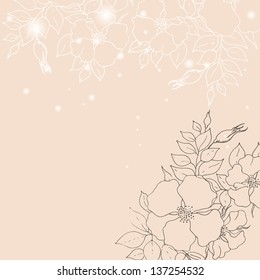 Ellegante flower background