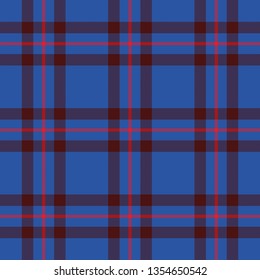 Elliot Modern Tartan. Tartan imitation for prints on fabric and clothing, interior decoration, Scottish-style websites. Seamless pattern. Frequent weave 