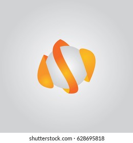 ellipse 3d icon logo