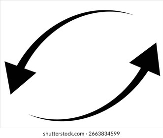 Icono de flecha de elipse para sus App