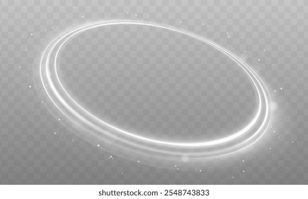 	
Ellipse border. Rotational glow line. Imitation of the exit of cold air from the air conditioner. A trail of stardust. Curve light effect of motion wave.	

