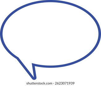 Ellipse chat and message vector illustartion