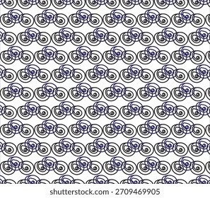 Diseño de elipse Patrón de fondo de círculo geomático simple