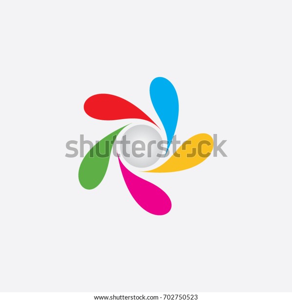 Ellipse Logo Stock Vector (Royalty Free) 702750523