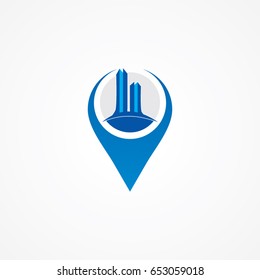 ellipse logo icon building