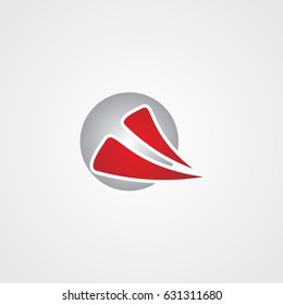 ellipse logo, icon letter E 