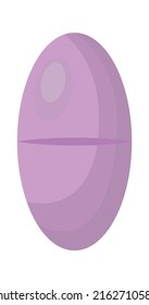 Ellipse pill Medical icon. Vector illustration