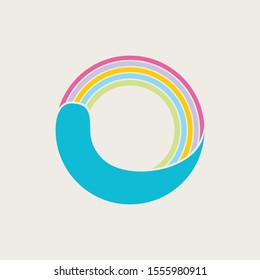 ellipse symbol, for a logo