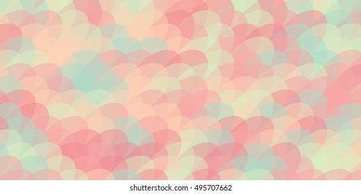 Ellipse vector pattern. Colorful background.