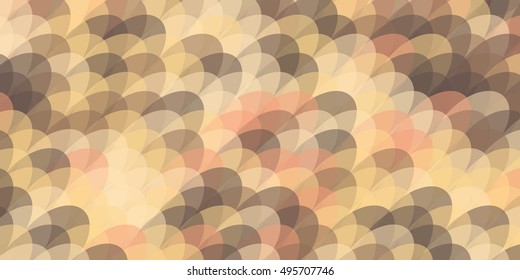 Ellipse vector pattern. Colorful background.