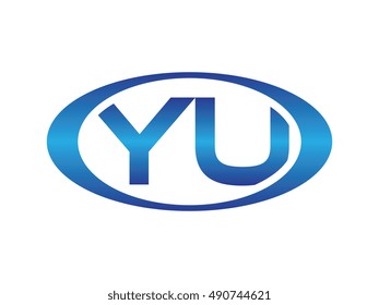 Ellipse Y Initial Logo Letter Design Template