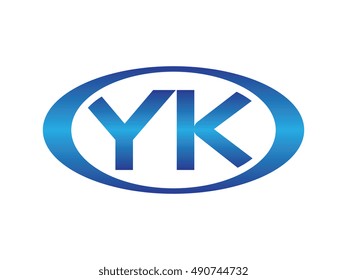 Ellipse Y Initial Logo Letter Design Template