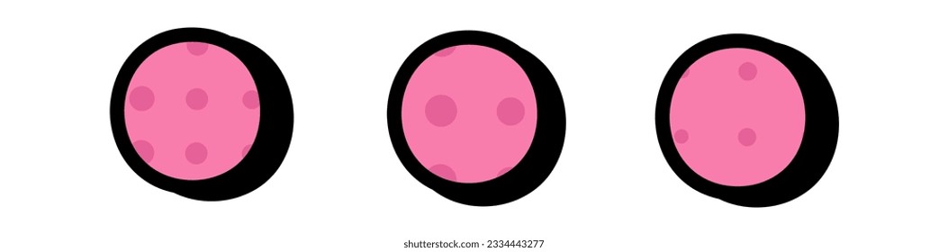 Ellipsis Comic Sign Vector Illustration