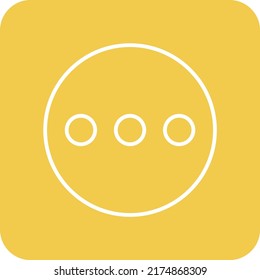 Ellipsis vector icon. Can be used for printing, mobile and web applications.