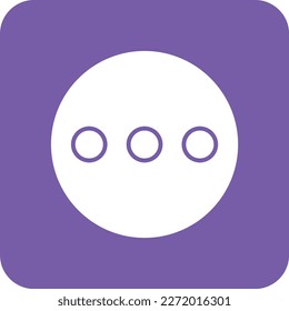 Ellipsis vector icon. Can be used for printing, mobile and web applications.