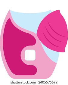 Ellipta for Asthma Vector Illustration