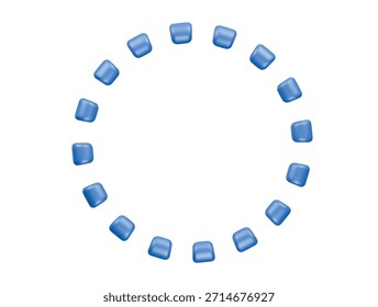 elliptical marquee tool icon 3d illustration render