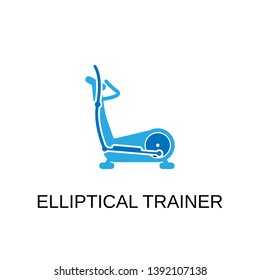 Elliptical trainer icon. Elliptical trainer symbol design. Stock - Vector illustration can be used for web