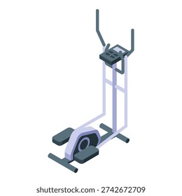 Elliptical trainer providing full body workout at home, for a healthy lifestyle