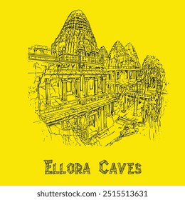 Ellora Caves: A Journey Through Ancient Indian Rock-Temple Artistry Uncover the Intricate Carvings and Spiritual History of This UNESCO World Heritage Site Experience the Timeless Beauty and Cultural 