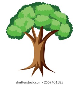 elm tree nature isolated icon