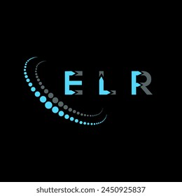 ELR letter logo abstract design. ELR unique design. ELR.
