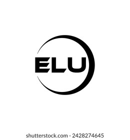 ELU Letter Logo Design, Inspiration for a Unique Identity. Modern Elegance and Creative Design. Watermark Your Success with the Striking this Logo.