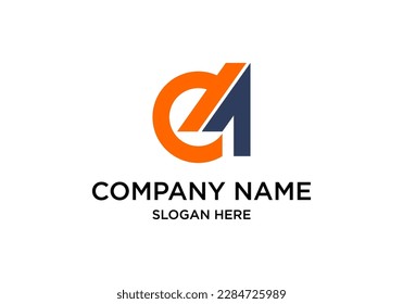 EM Initial Logo  monogram design