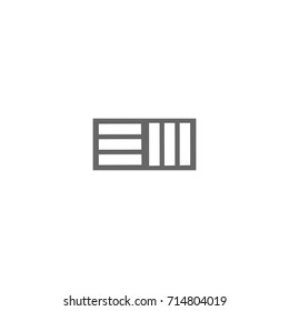 em letter logo