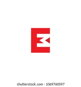 EM Letter Logo Design
